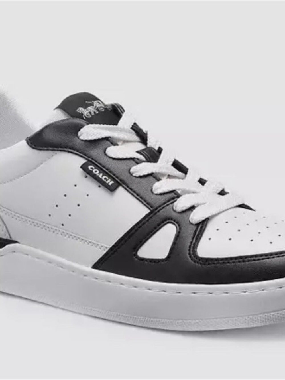 Coach Clip Leather Court Sneaker